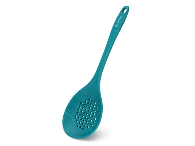 Fissman LUCRETIA teshikchali servirovka qoshig‘i, 34 sm (neylon+silikon) sotib olish