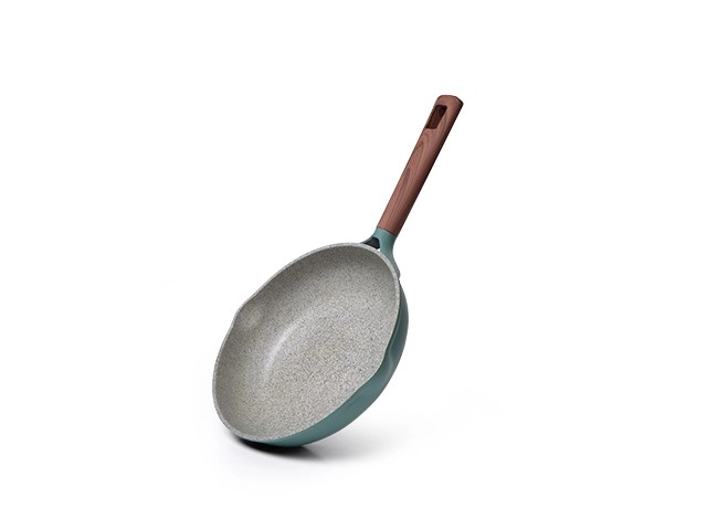 Сковорода для жарки Fissman Firenze 24x6 см, алюминий с антипригарным покрытием Greblon C2, индукция купить