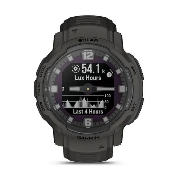 Смарт часы Garmin INSTINCT CROSSOVER Solar Graphite купить