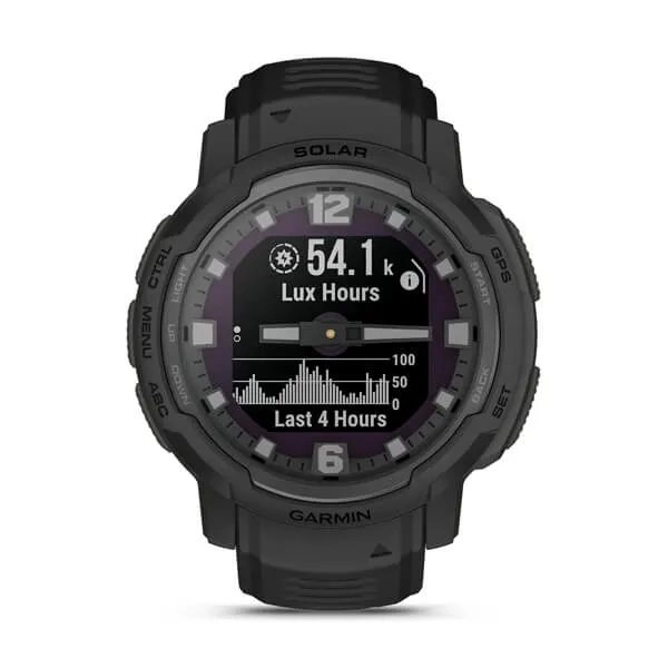 Смарт часы Garmin INSTINCT CROSSOVER SOLAR - Tactical Edition Black купить