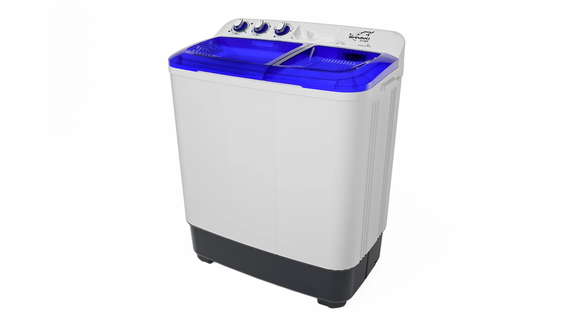 Стиральная машина полуавтомат Shivaki TT 70 P 7Кг (Синяя) купить
