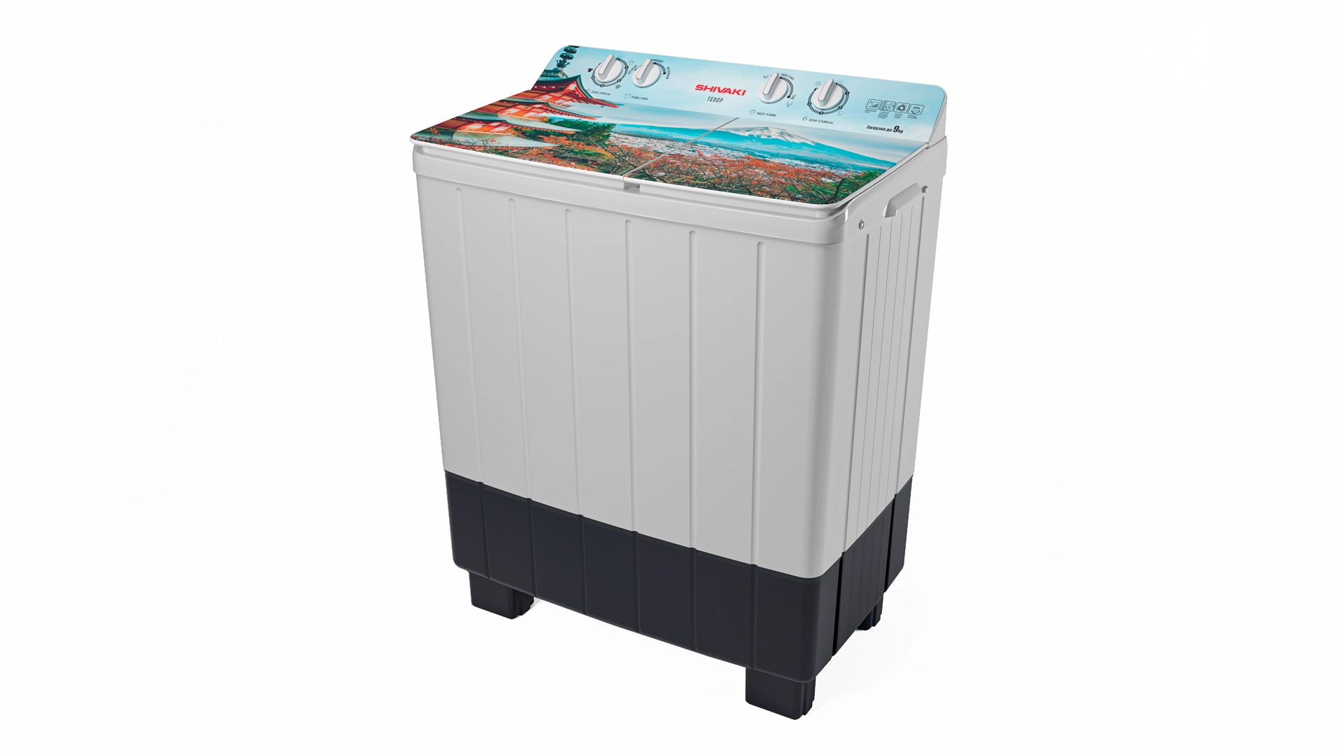 Стиральная машина полуавтомат Shivaki TG 90 P 9 Кг Nature 02 купить