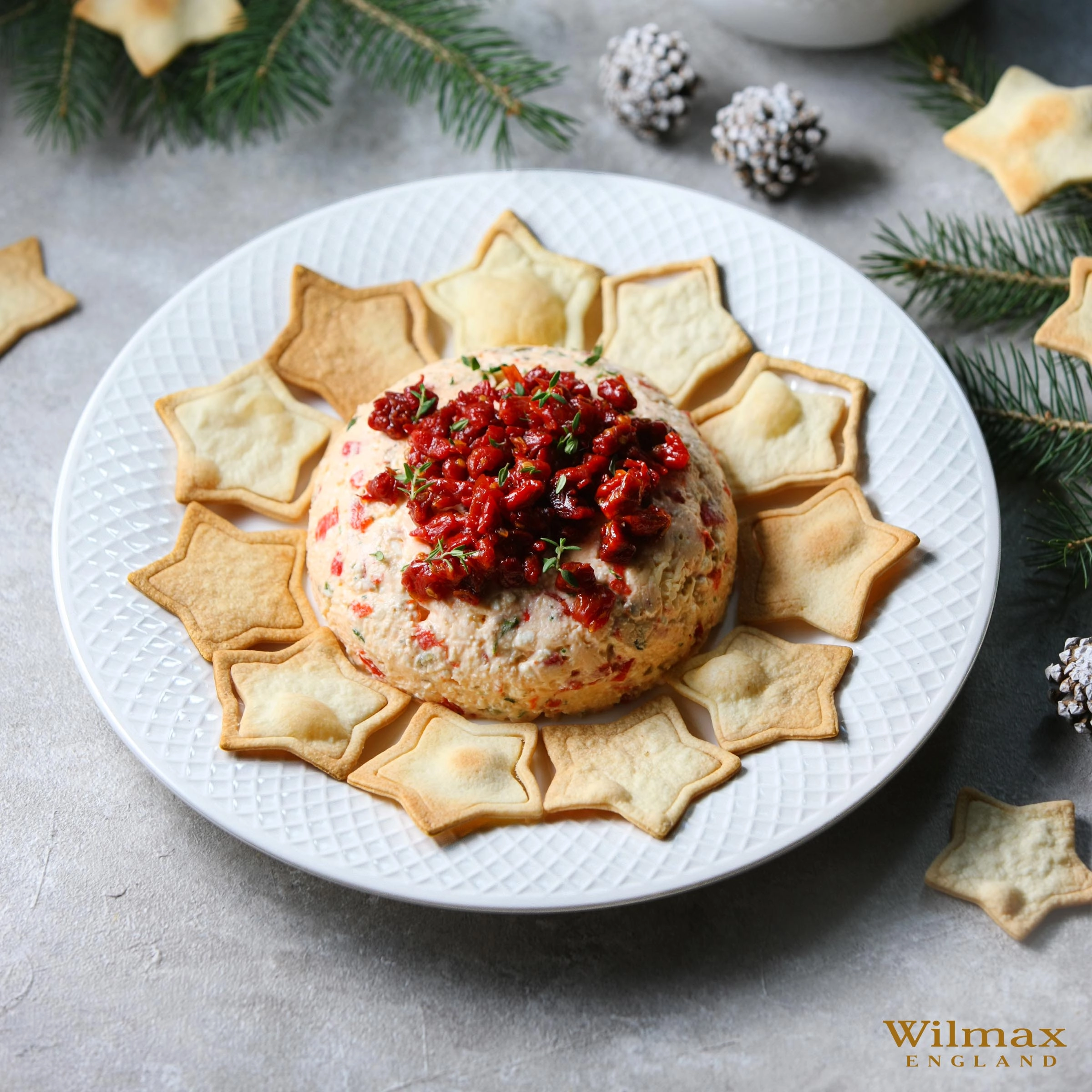 Wilmax Julia Vysotskaya WL-880101-QK/6C kechki ovqat uchun tarelkalar to‘plami, 25,5 sm, 6 dona sotib olish