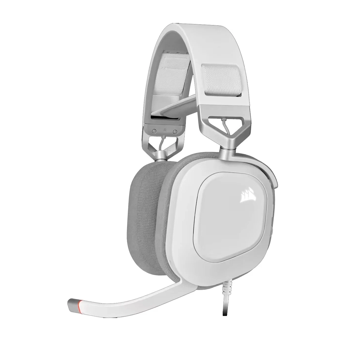 Компьютерные наушники Corsair HS80 RGB USB - White купить