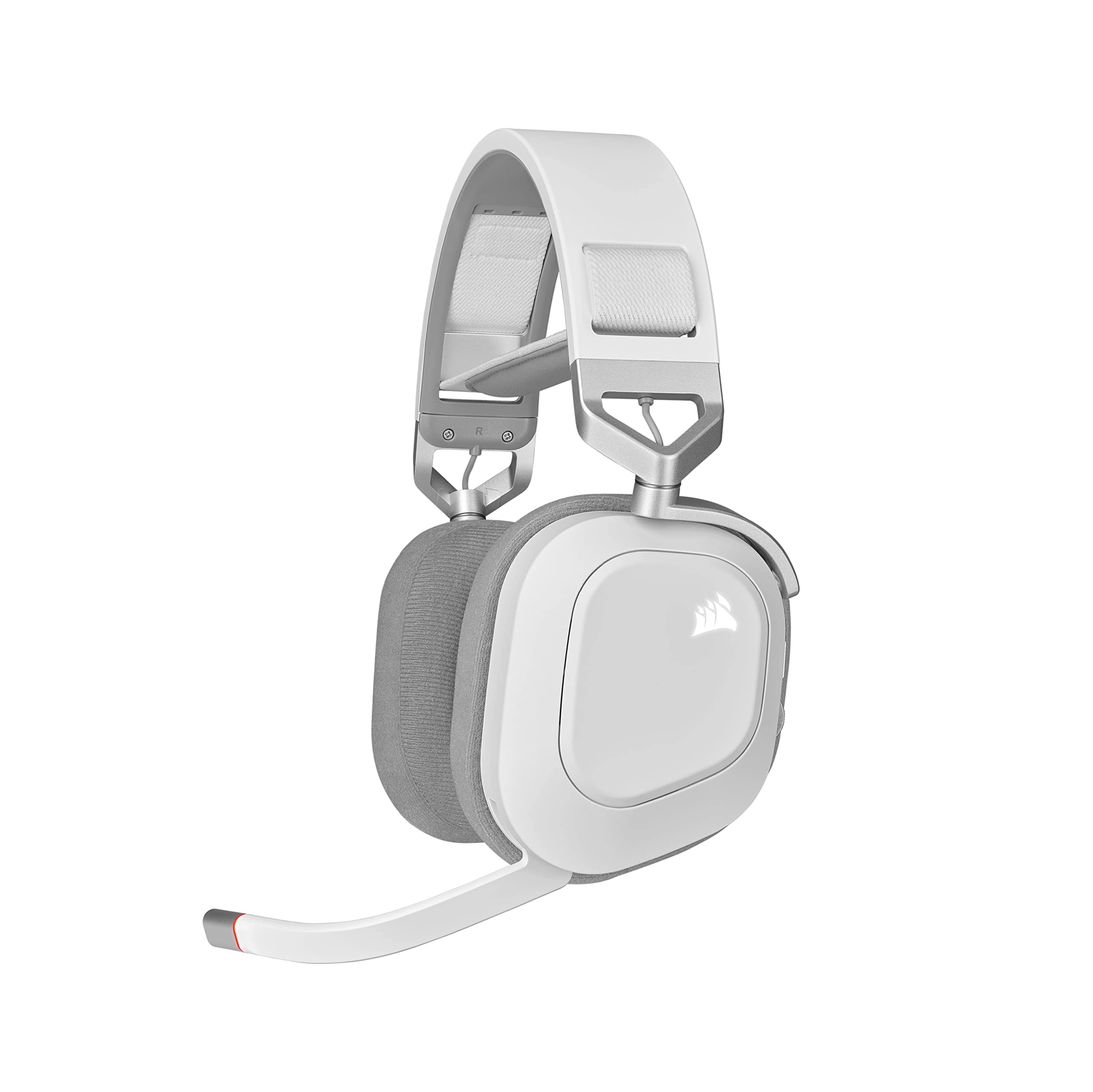 Беспроводные компьютерные наушники Corsair HS80 RGB Wireless - White купить