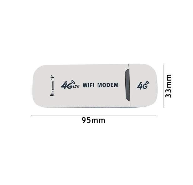 Модем Dongle USB 4G Modem WiFi Hotspot белый недорого