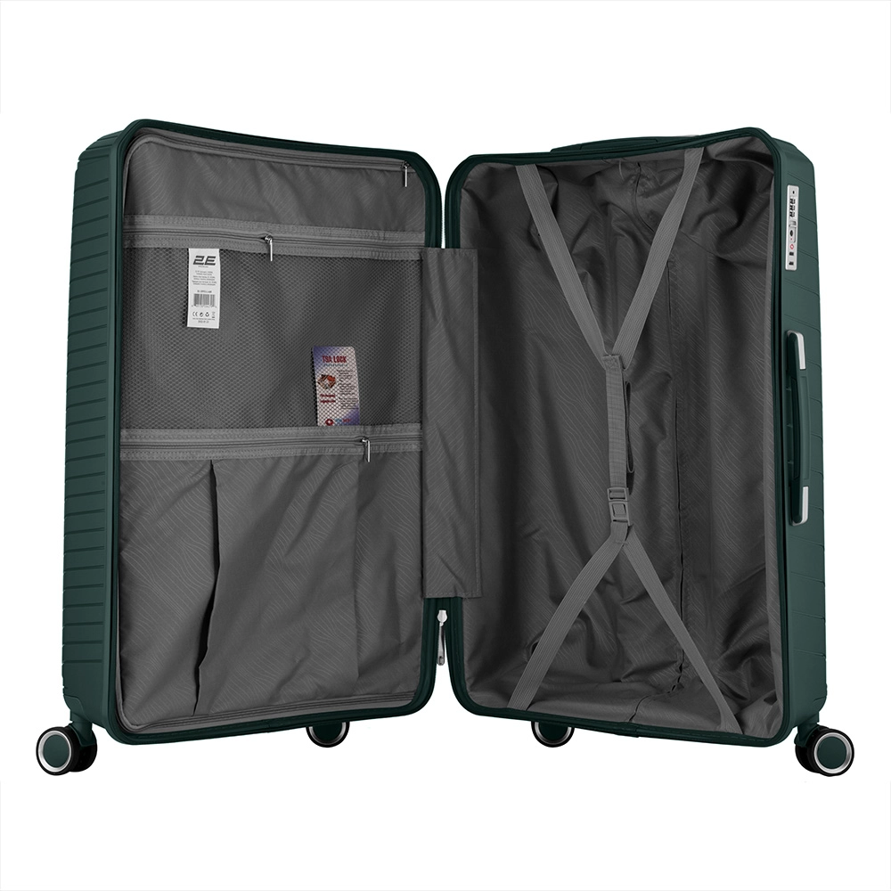 2E Sigma (kichik) Emerald plastik chemodani sotib olish