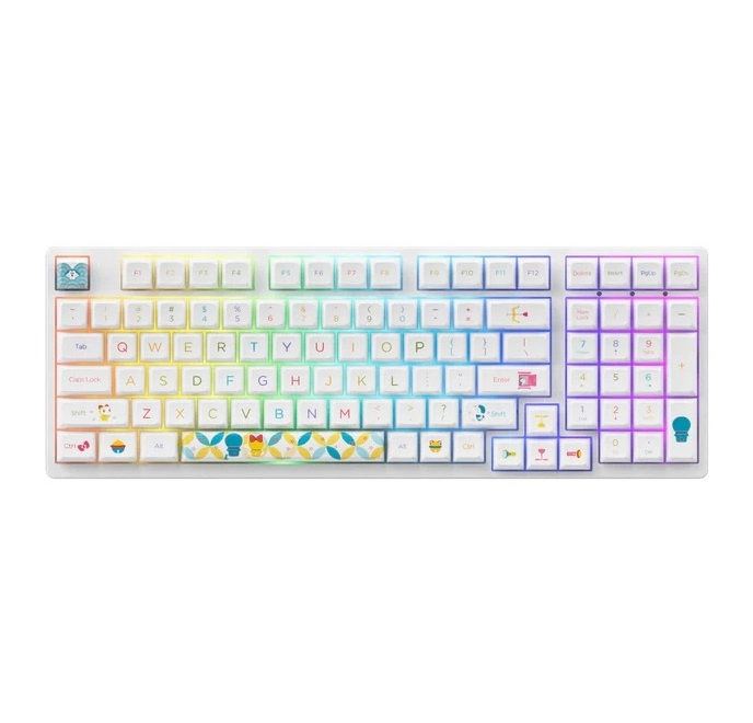 Клавиатура AKKO 3098B Doraemon Rainbow CS Jelly Pink RGB купить