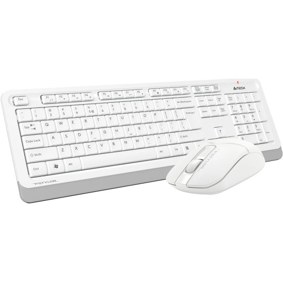 Клавиатура и мышь A4Tech Fstyler FG1012 White купить