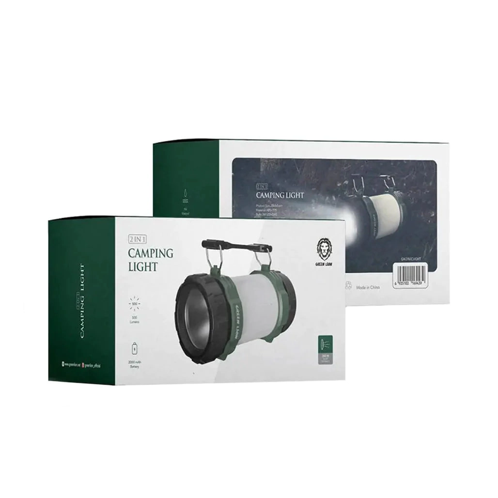 Фонарь Green Lion 2 In 1 Camping Light 3000mAh 500lm купить