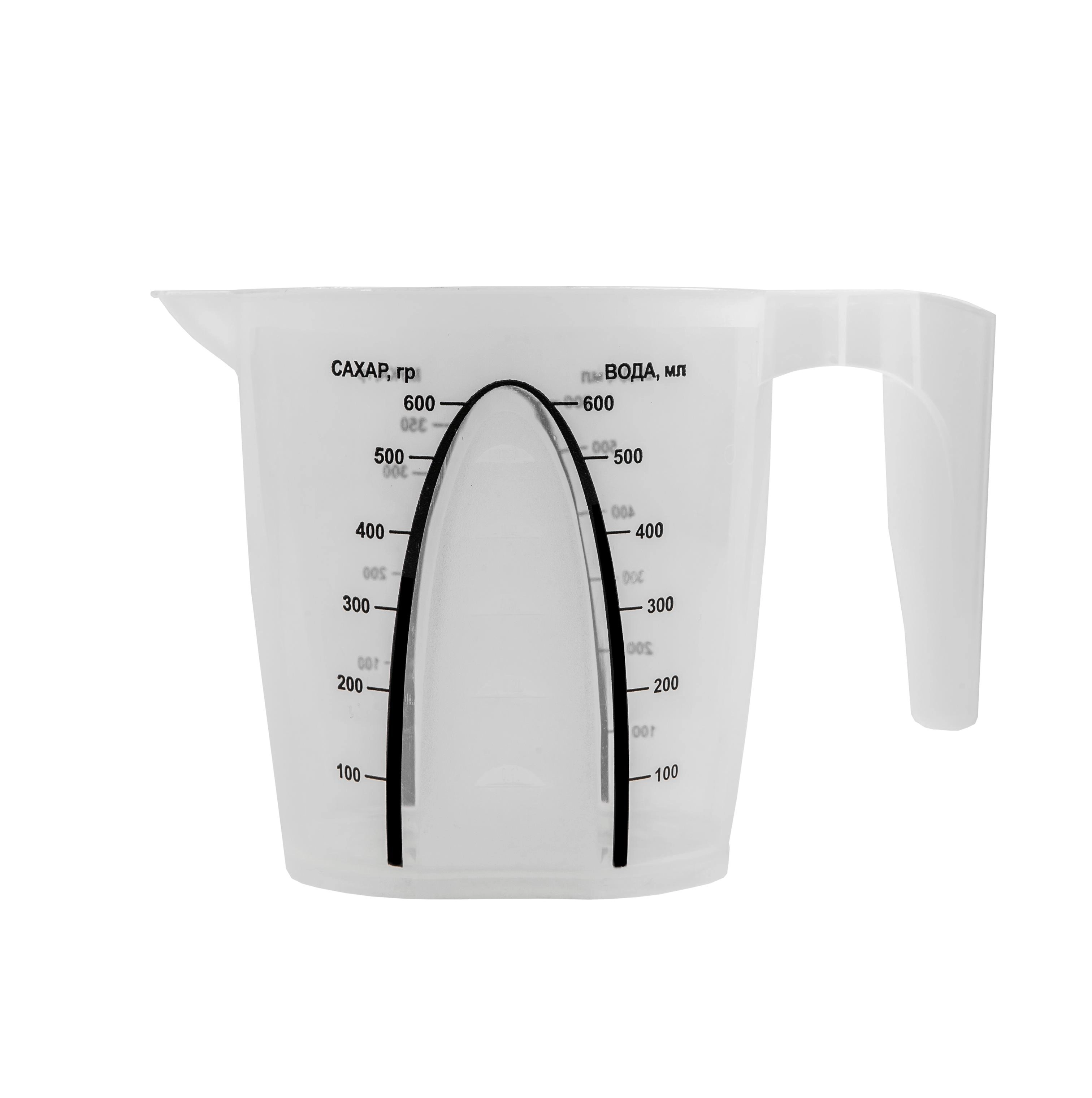 Кувшин мерный Plast Team STOCKHOLM, с ручкой, 0,6л, 165х105х110 sotib olish