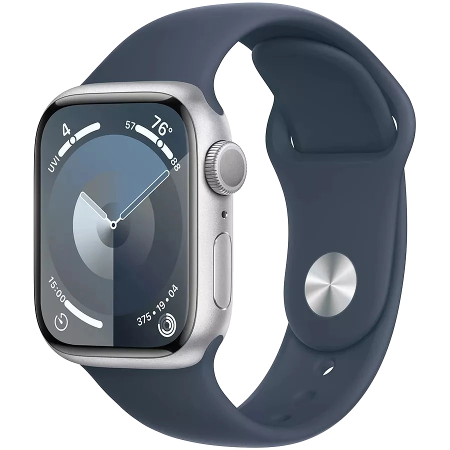 Смарт часы Apple Watch Series 9 GPS 45 мм Storm Blue (silver) купить