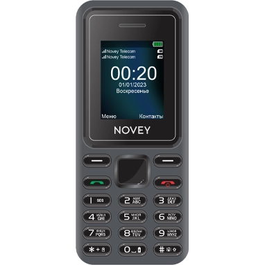 Novey P20i kulrang telefoni sotib olish