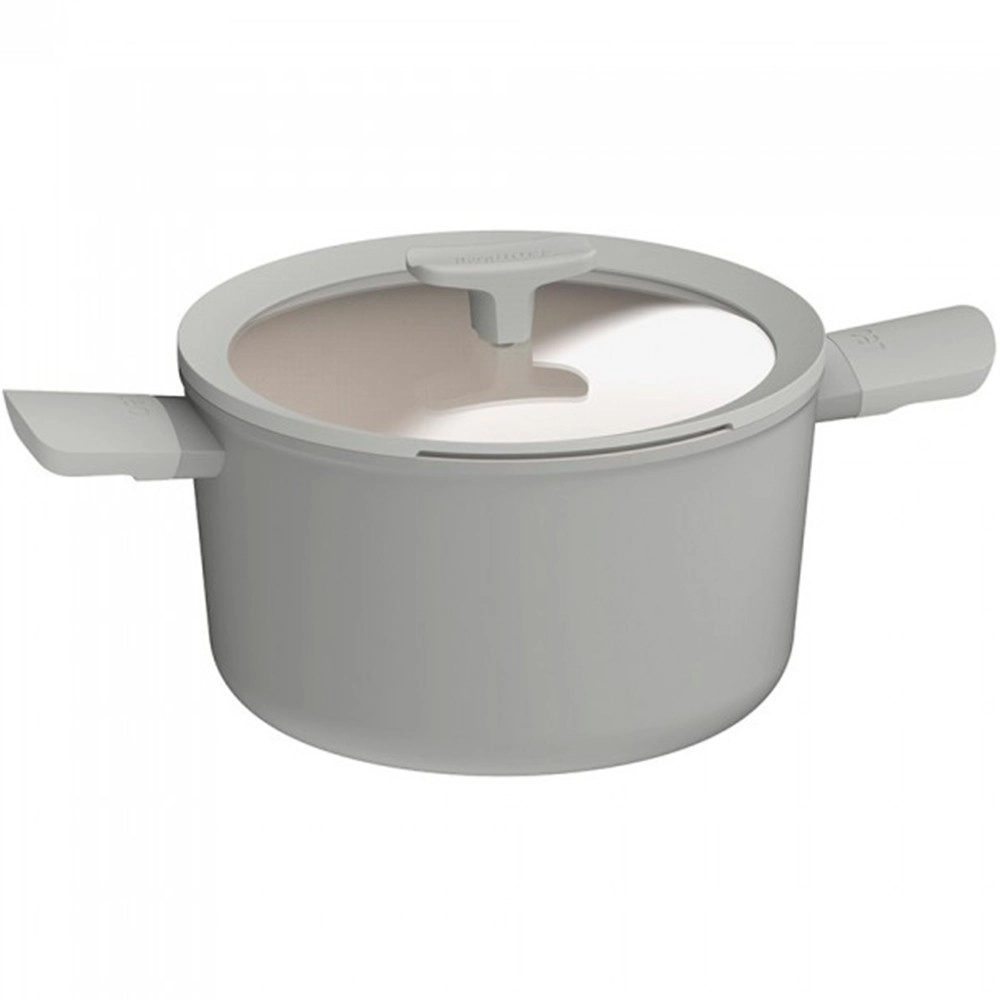 Кастрюля BergHOFF с антипригарным покрытием Leo Balance Moonmist 5,5 л 3950430 - фото №2 Кастрюля BergHOFF с антипригарным покрытием Leo Balance Moonmist 5,5 л 3950430 купить