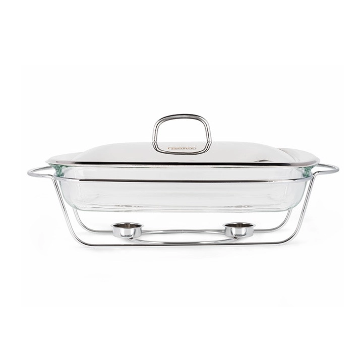 Мармит прямоугольный Fissman 38,5x23,5x6 см 3,6 л (жаропрочное стекло) 6048 купить