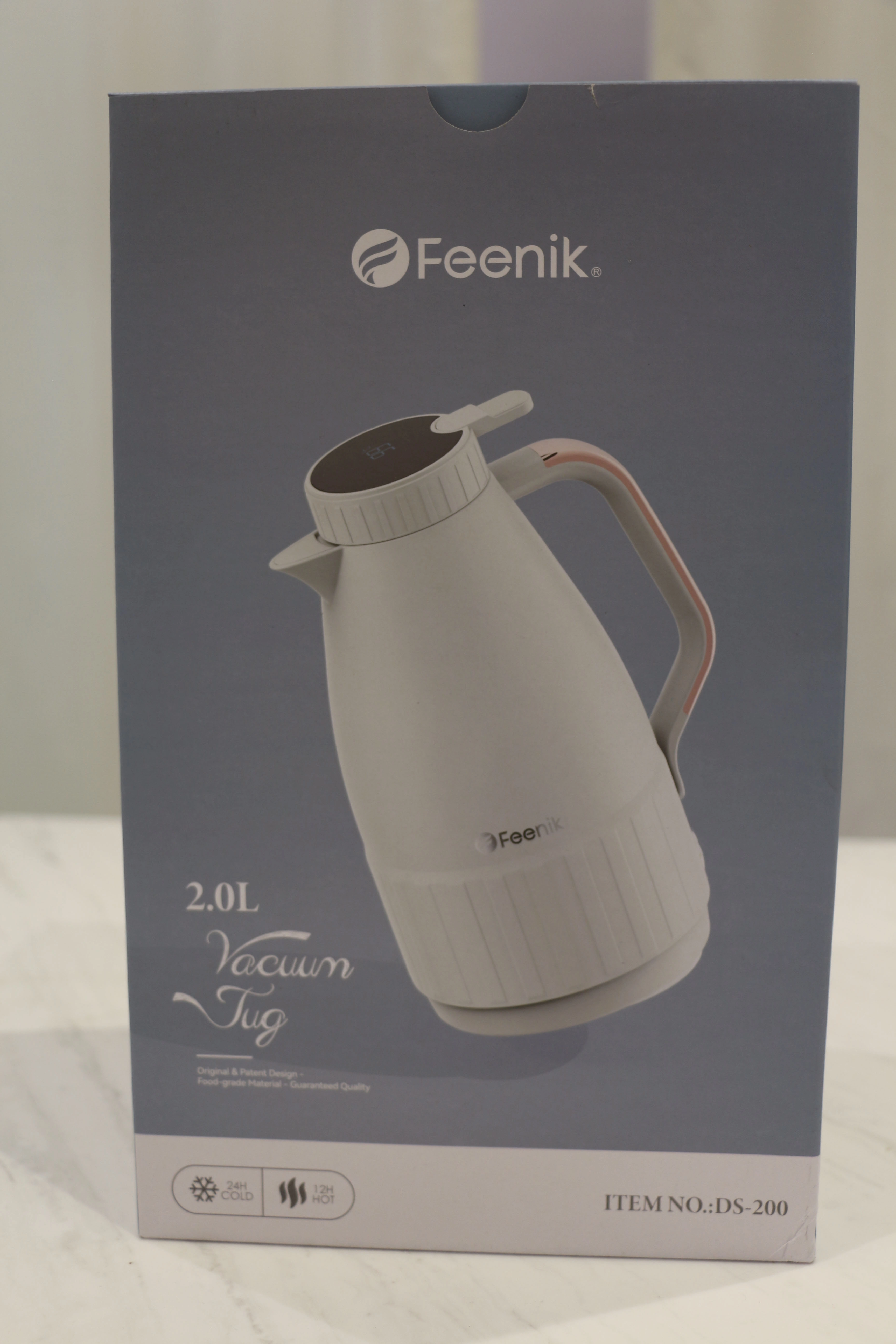 Термочайник Feenik DS-200 2L (Grey) с фото