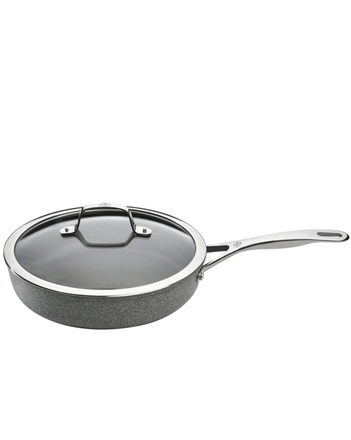 Сковорода Ballarini Salina Granitium глубокая с крышкой 28 см (1005151) купить