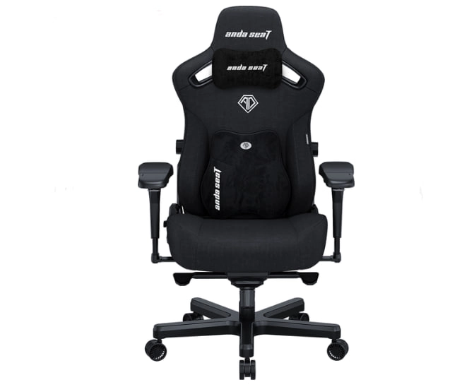 Anda Seat Kaiser 3 Size XL Black Fabric o‘yin kreslosi sotib olish