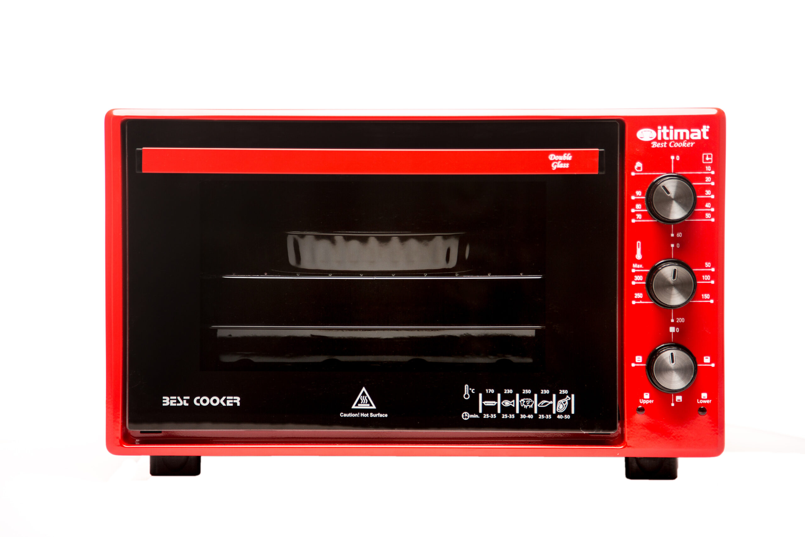 Itimat I-08DCG 36L (grilli) red mini-pechi arzon