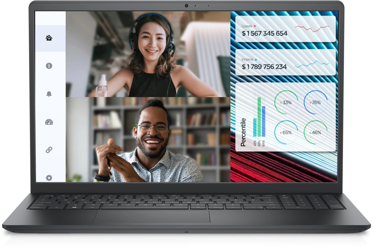 Ноутбук DELL VOSTRO 3520-E005-BLK I3-1215U 4GB 256GB 15,6 FHD BLACK 120Hz купить