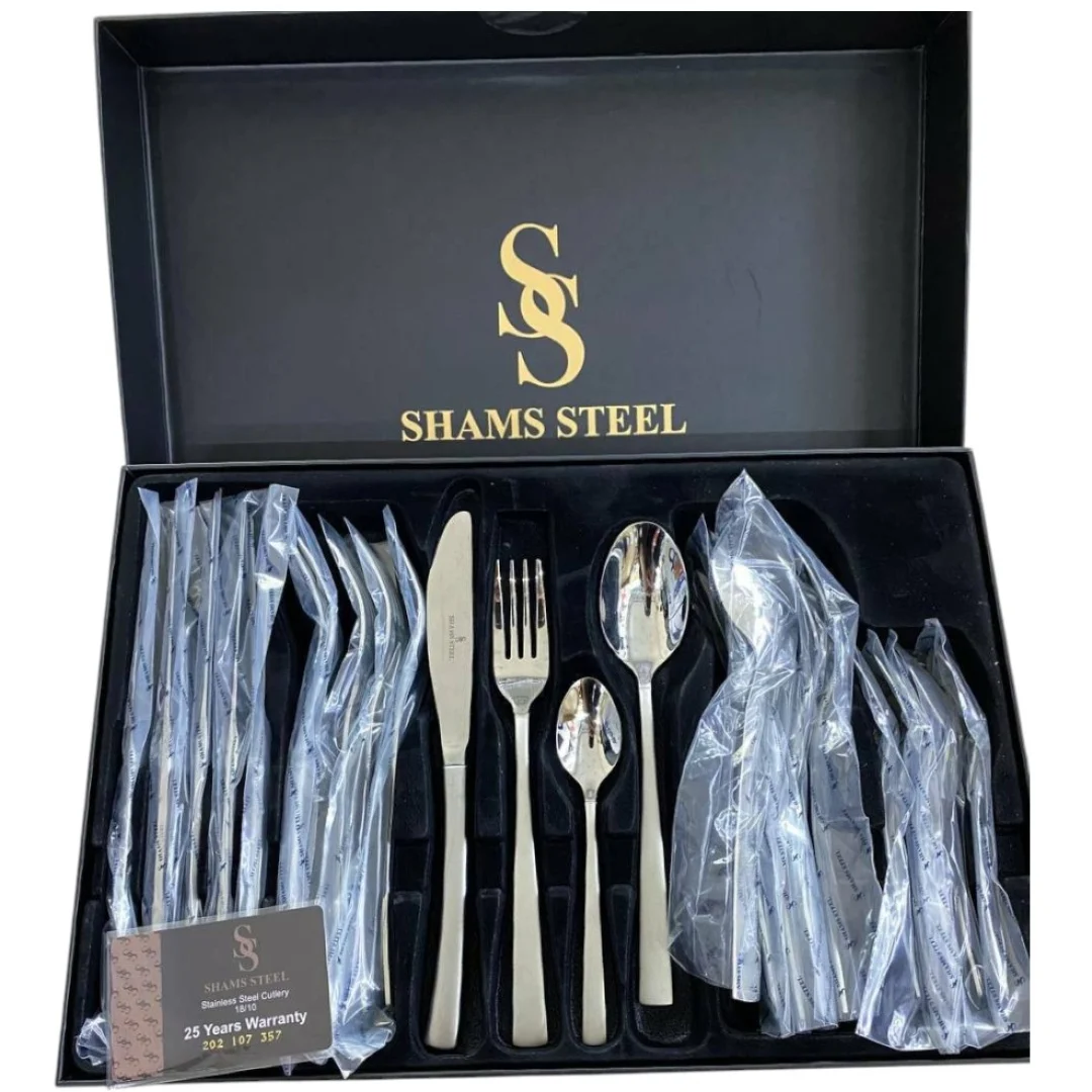 Shams Steel qoshiq - vilkalar to'plami, 24 d, 287s O'zbekistonda