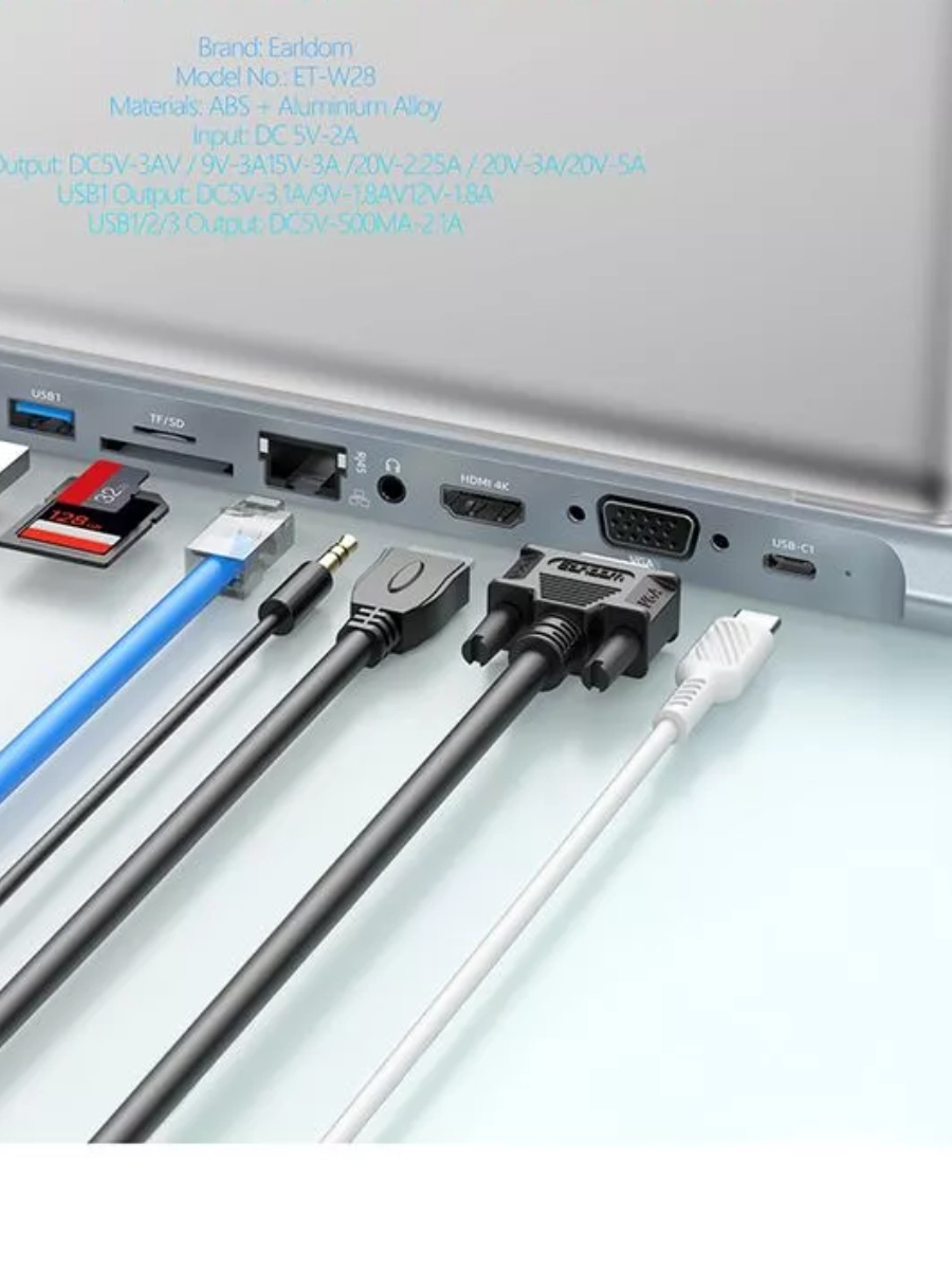 Адаптер HDTV USB-C 14в1 недорого