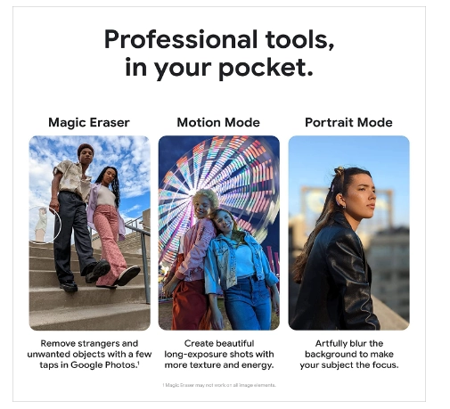 Google Pixel 6 8/256GB Qora Smartfoni yetkazib berish