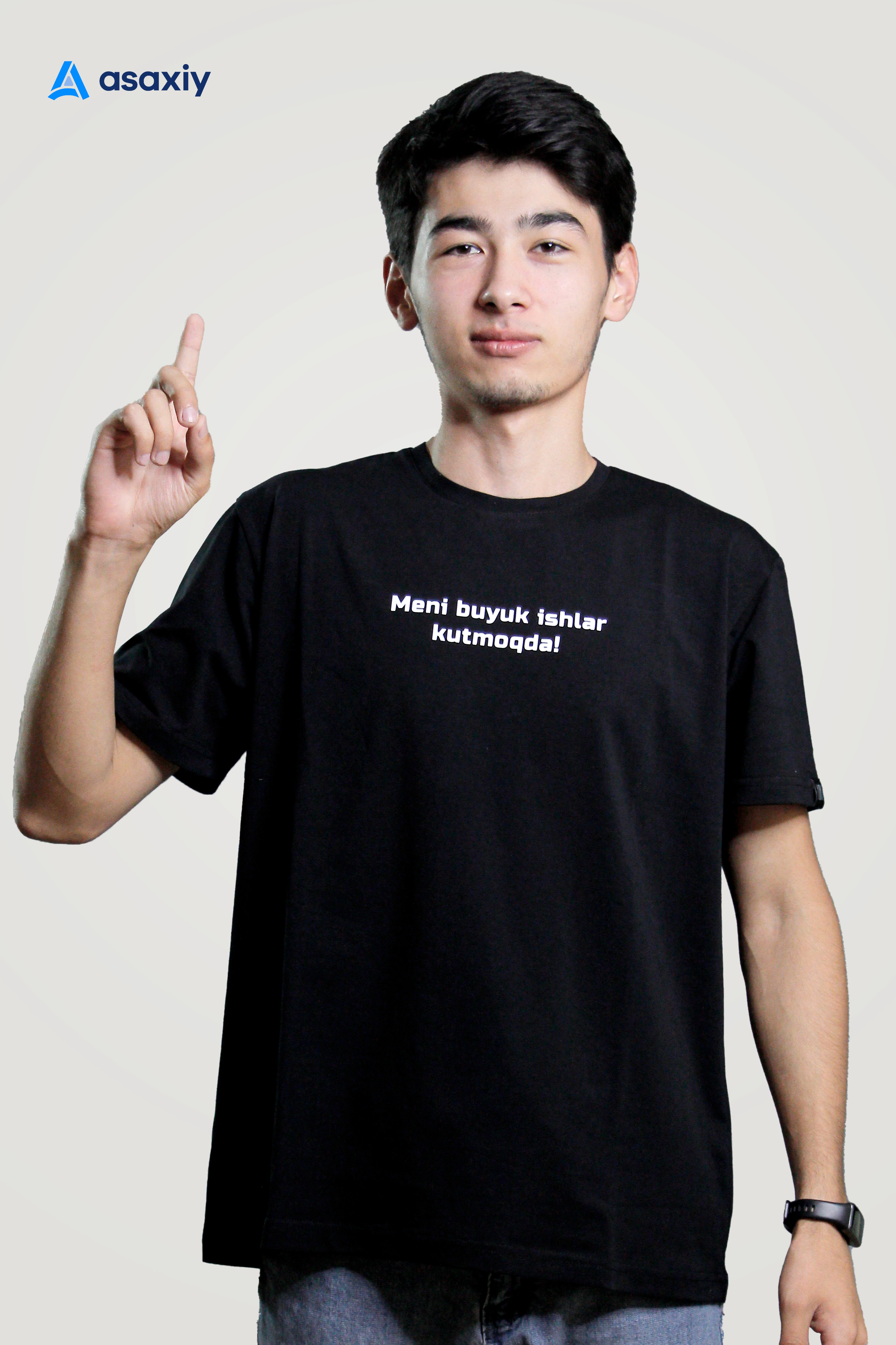 YOKI "Meni buyuk ishlar kutmoqda!" Black futbolkasi bo'lib to'lash