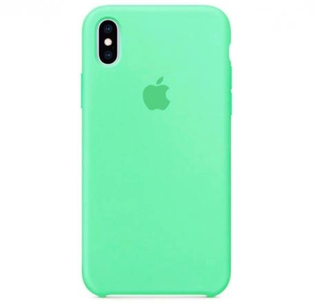 iPhone XS Max uchun Silicone Case g‘ilofi, yashil olma rangli sotib olish