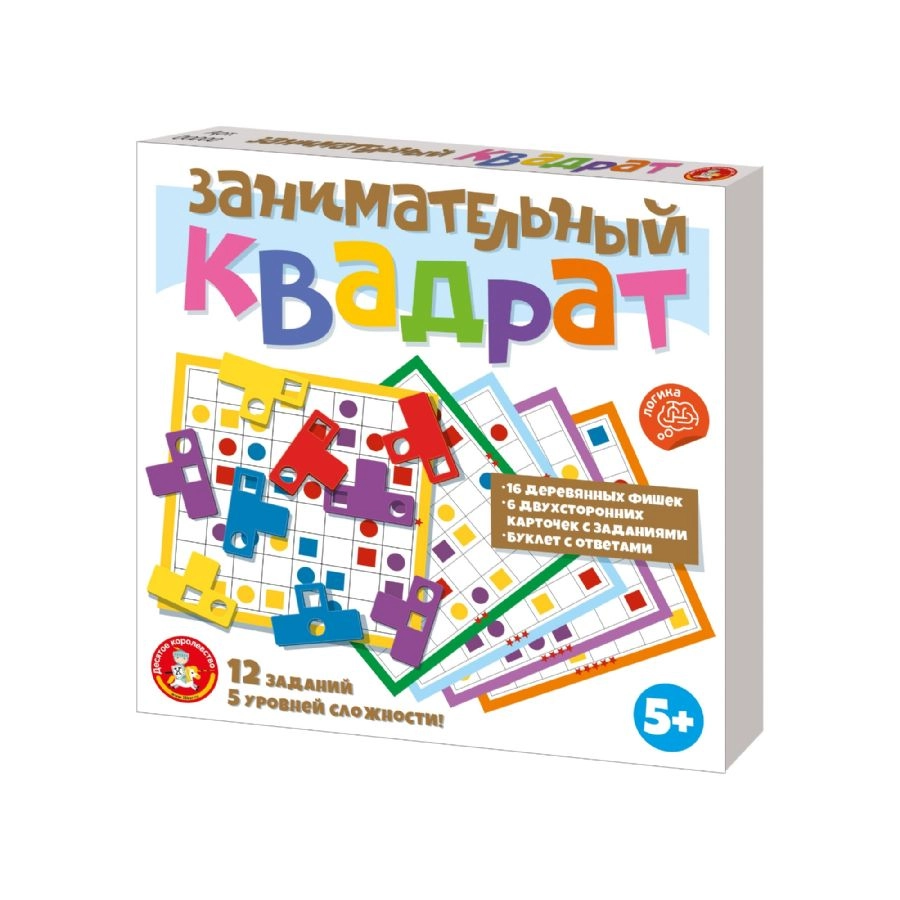 Игра настольная Занимательный квадрат купить