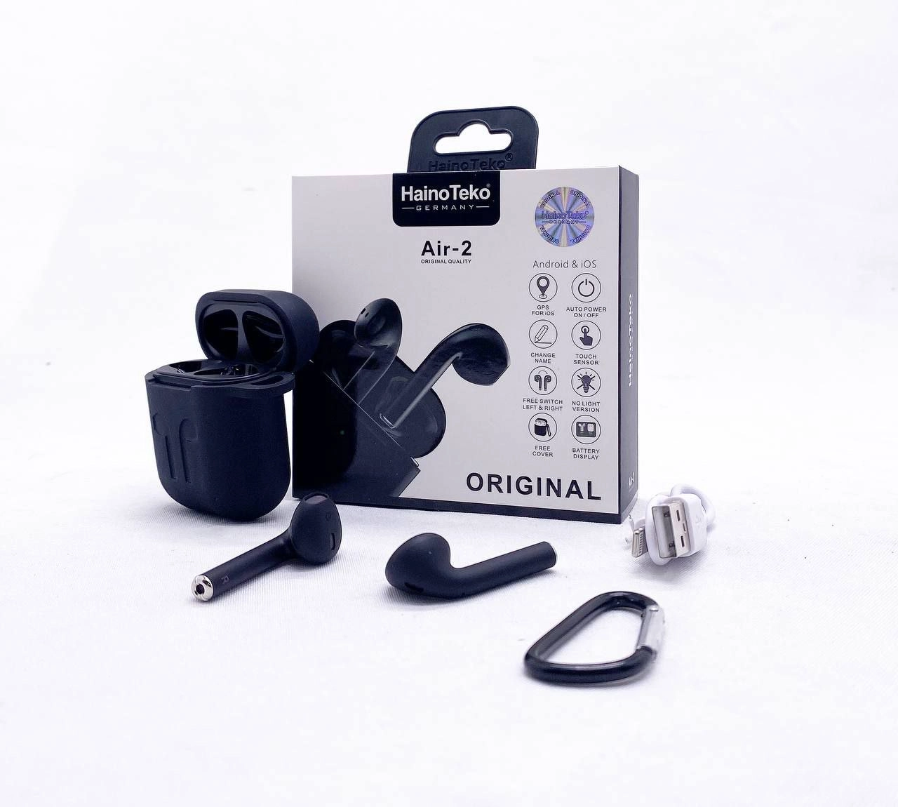 Беспроводные наушники Haino Teko Air 2 Org черный купить