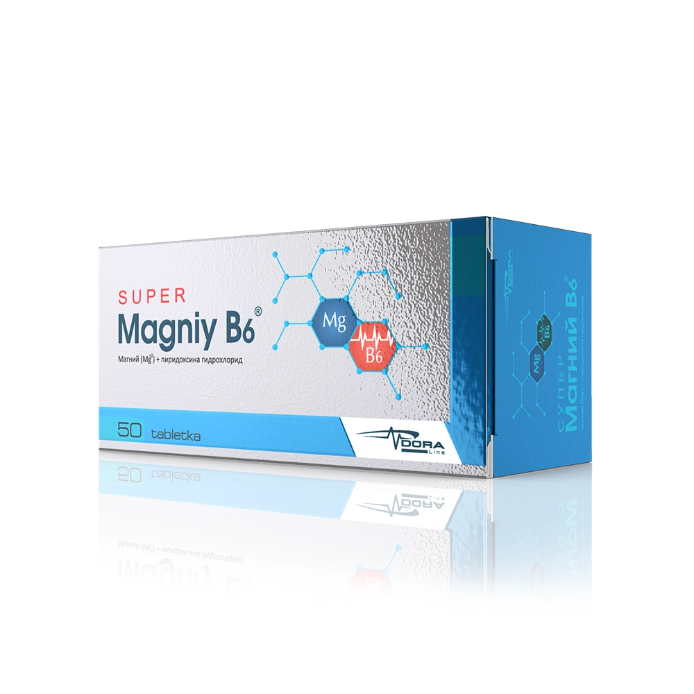 Doraline SuperMagniy B6 50 ta tabletka sotib olish