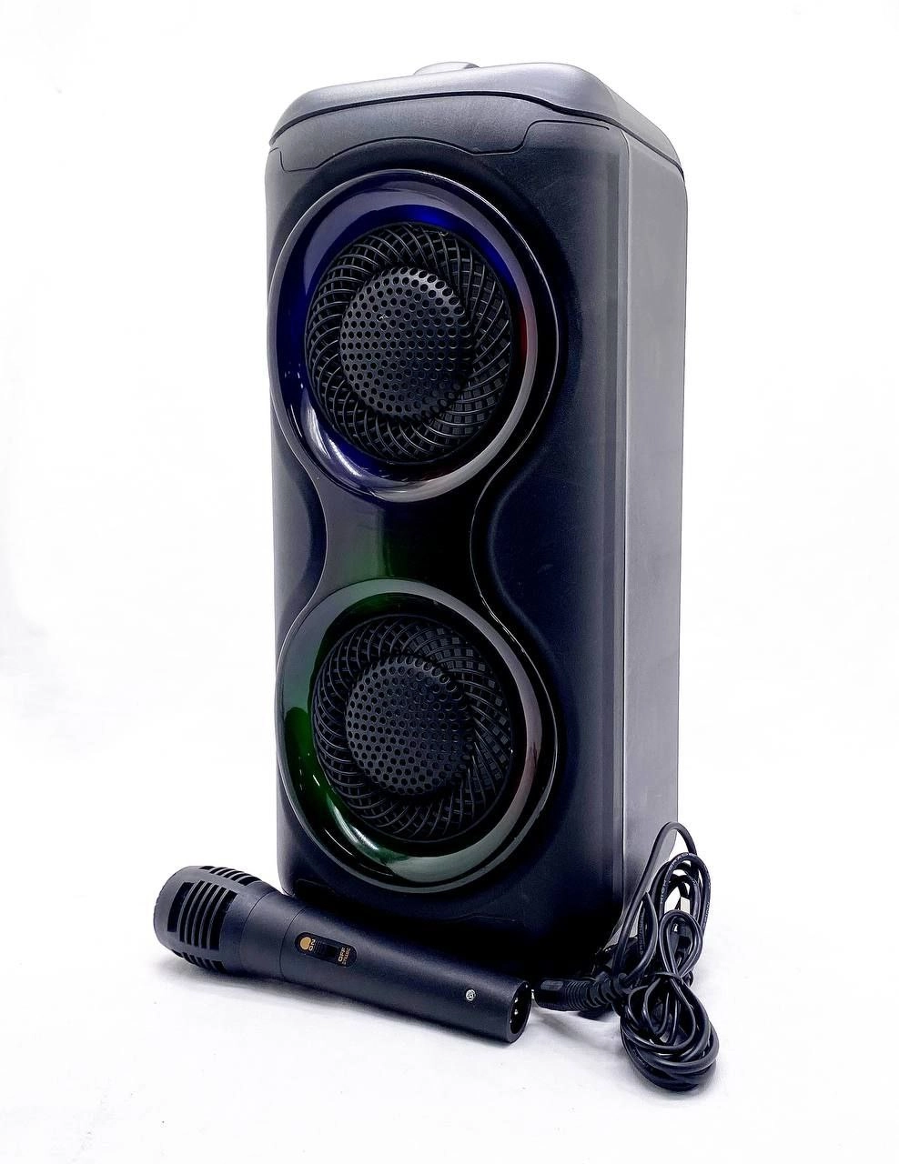 Karaoke Bluetooth karnay" Soonbox S4422", simli mikrofon bilan sotib olish