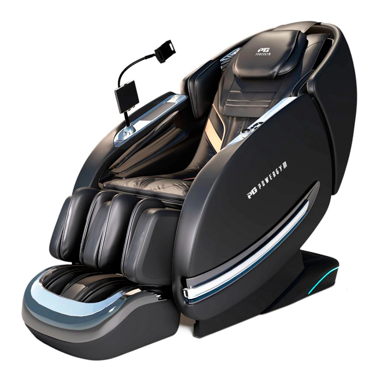 PowerGym qora rangli massaj kreslosi (L183) sotib olish