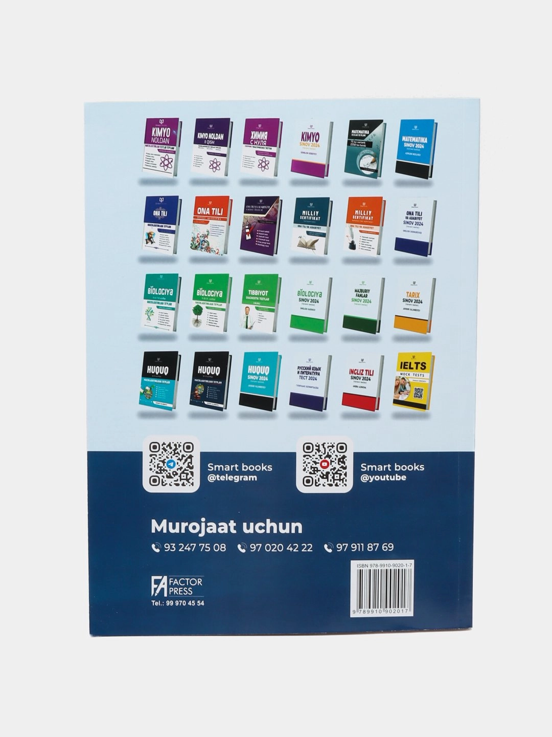 Sobirjon Ibragimov: Majburiy Ona tili (Mavzulashtirilgan testlar) onlayn