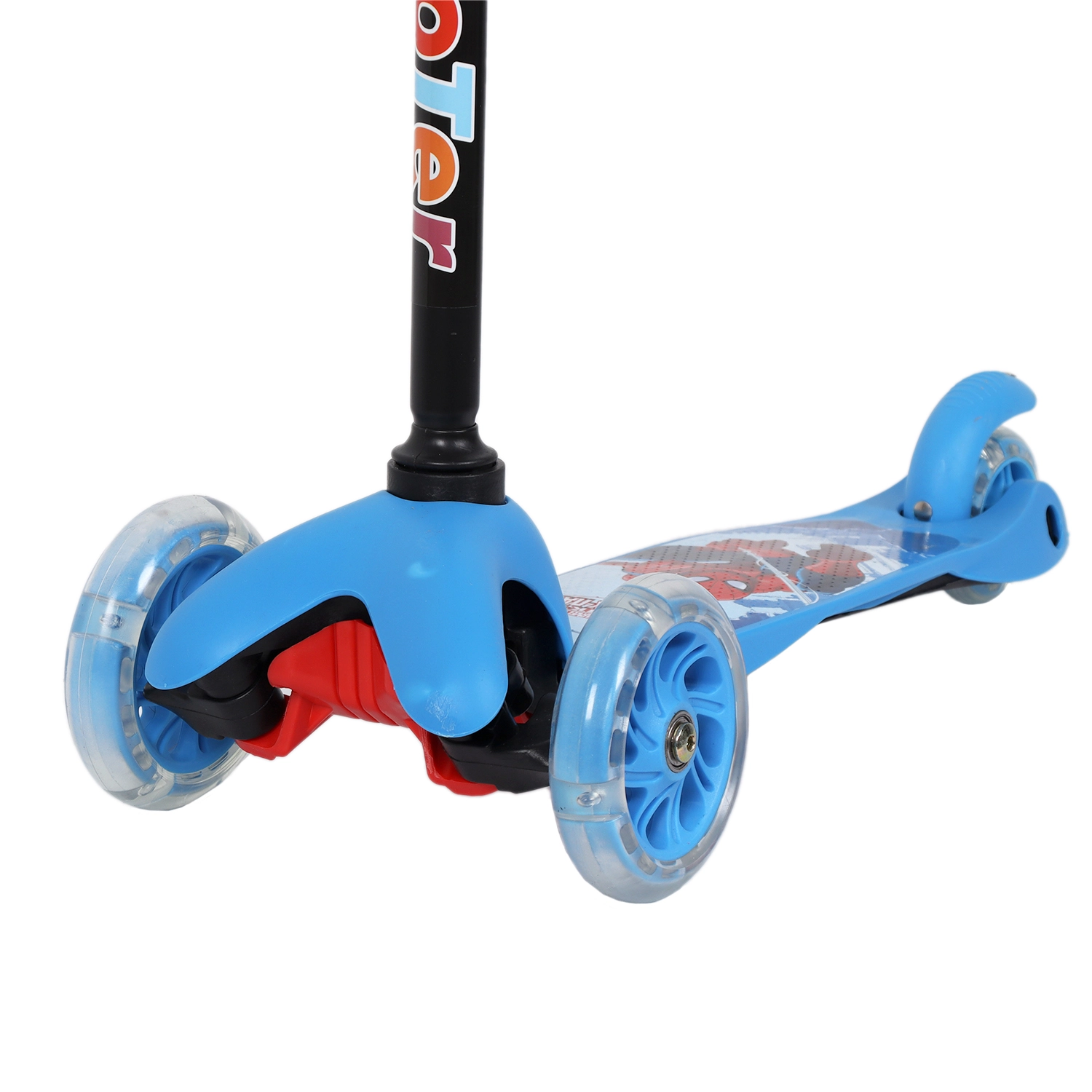 PowerGym A34 Bolalar skuteri (ko'k, pushti) onlayn