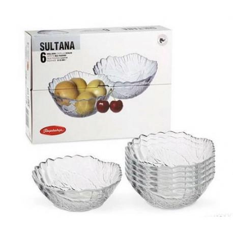 Pasabahce SULTANA 10286 (120mm, 6ta) toblangan salat idishlari to‘plami arzon