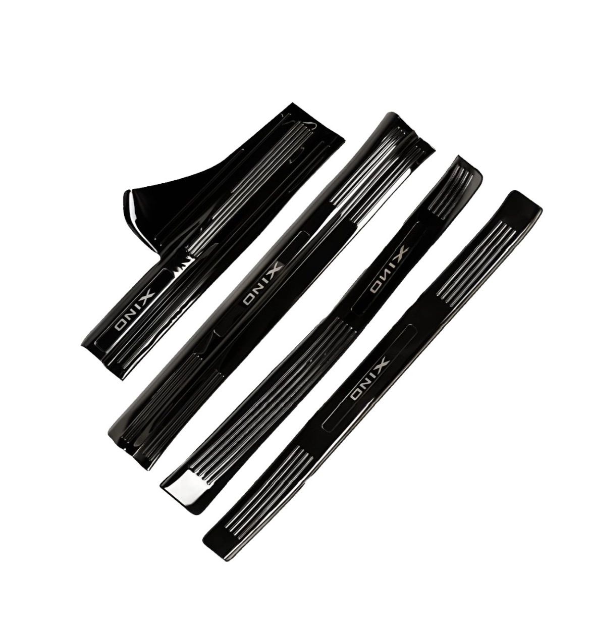 Onix avtomobili uchun qora nikel ostona to'shamalari sotib olish