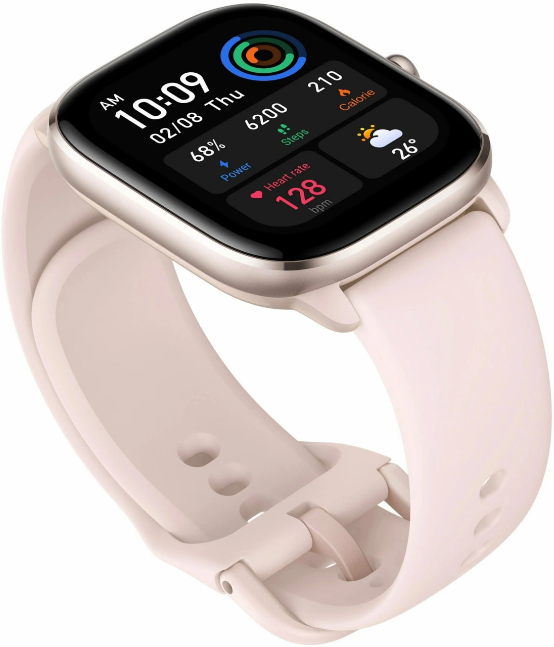 Смарт часы Amazfit GTS 4 Mini розовый онлайн