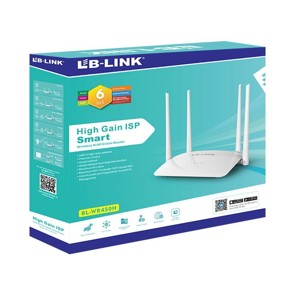 Маршрутизатор LB-link BL-WR450H в Узбекистане