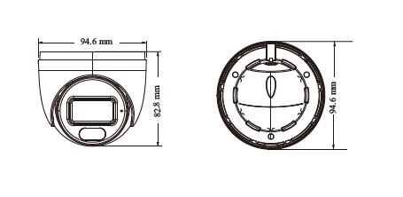 Камера видеонаблюдения TVT TD-9544S4L-C 4MP Dual Illumination Water-proof Turret Network недорого