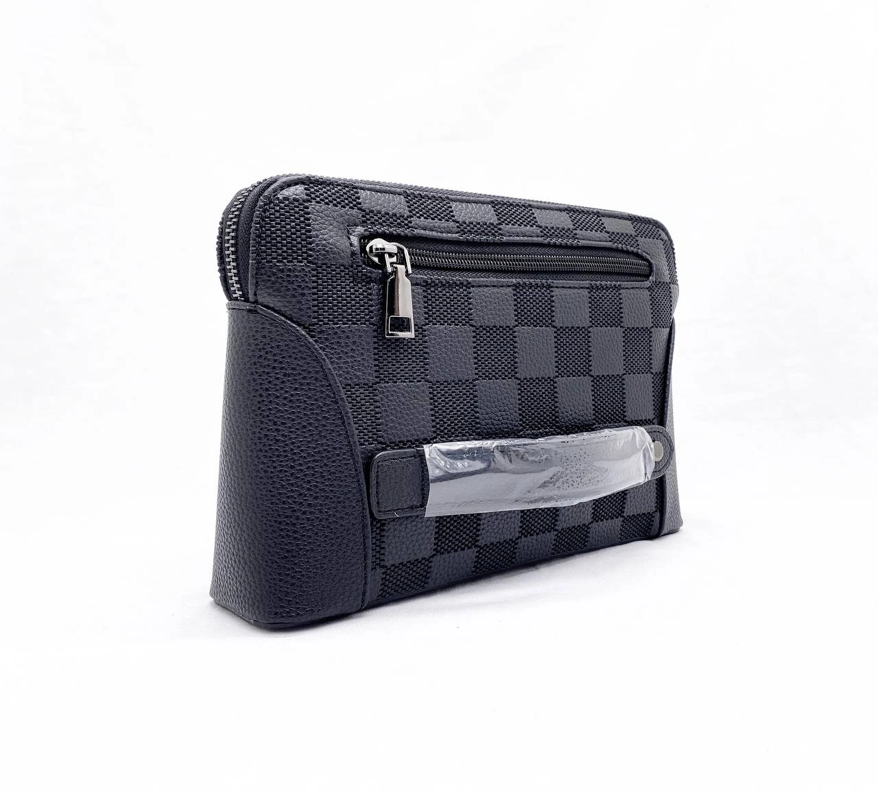 Green Lion Vallon Clutch Bag qora sumkasi arzon