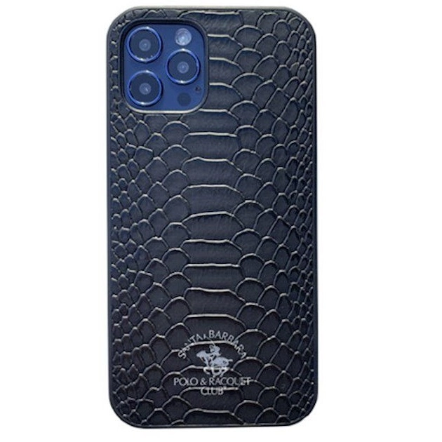 Чехол Santa Barbara Polo Knight  для iPhone 15 Pro Max синий - фото №2 Чехол Santa Barbara Polo Knight  для iPhone 15 Pro Max синий купить