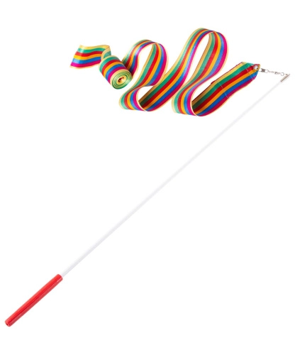 Лента для художественной гимнастики (4м лента, 46см палка) PowerGym A230 купить