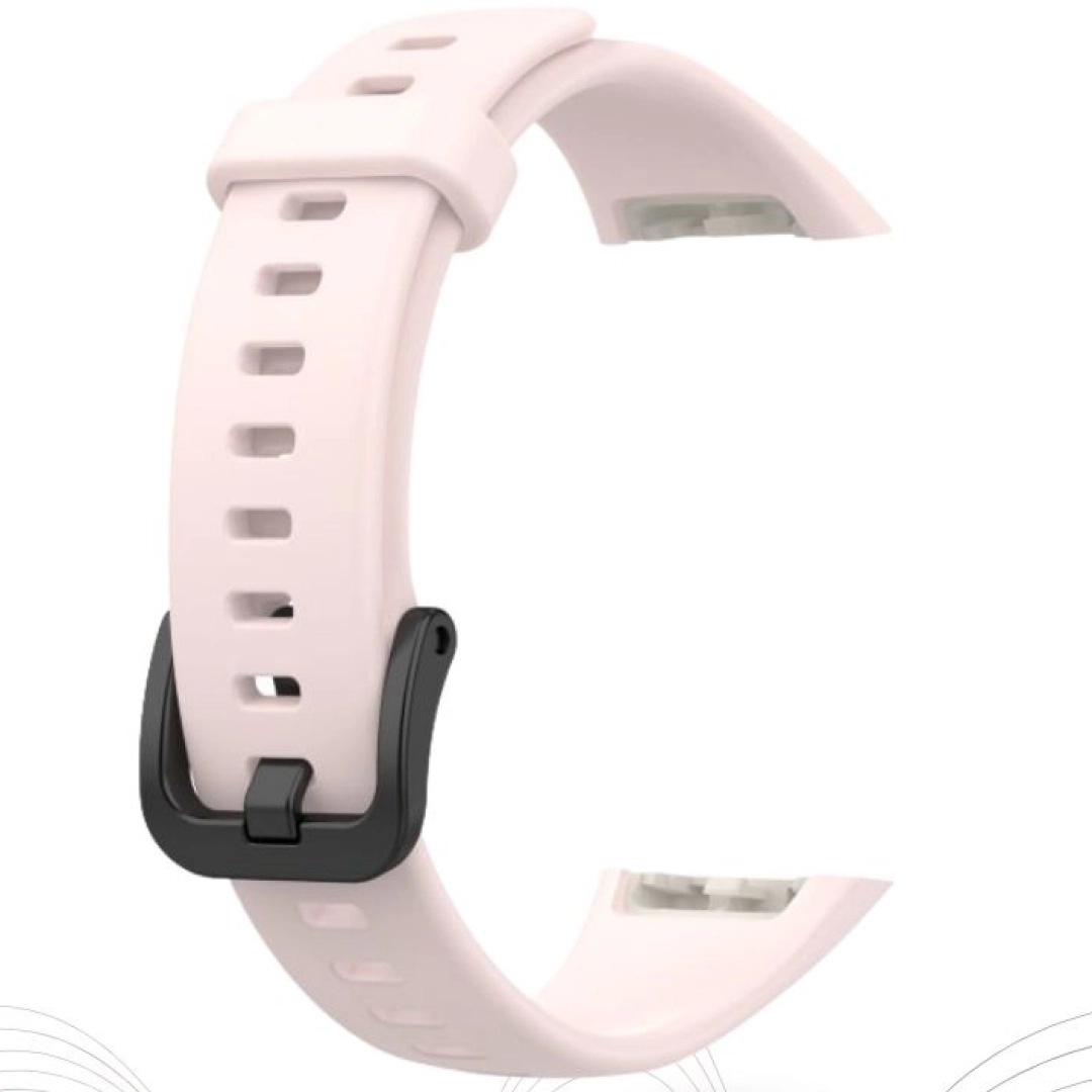 Силиконовый ремешок для Huawei Band 6 / Honor Band 6 pink купить