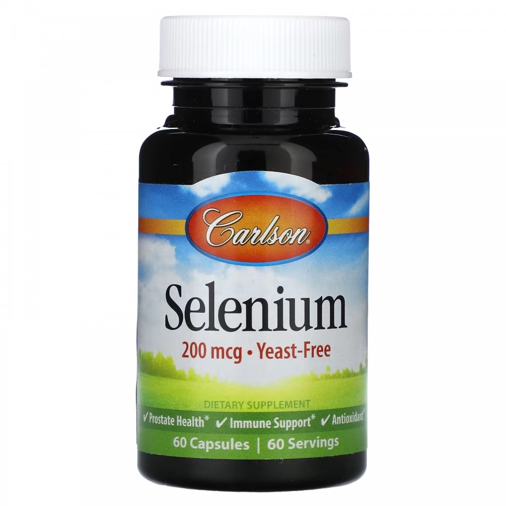 Carlson, Селен, 200 мкг, 60 капсул (05280) купить