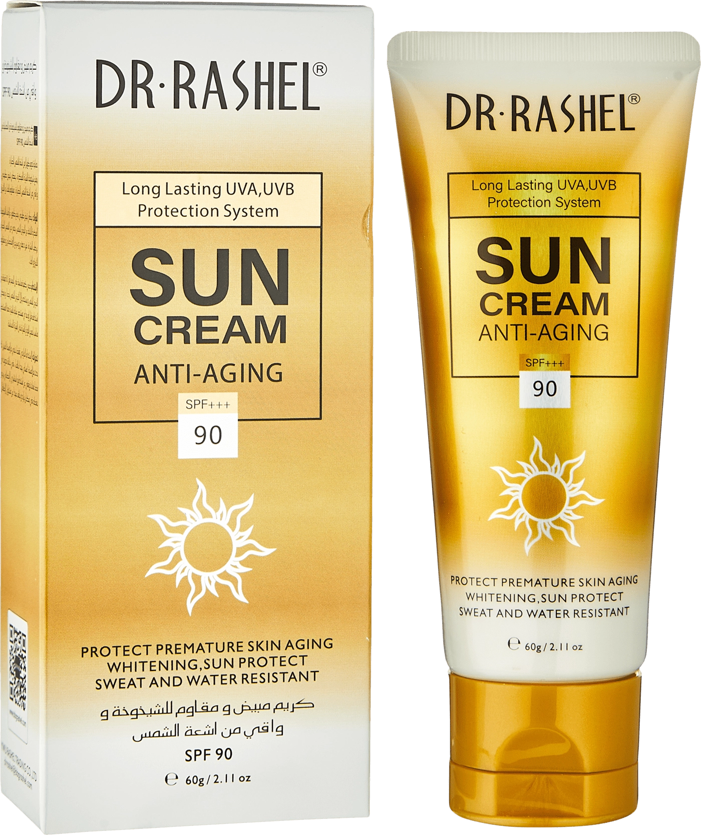 Anti-aging sun cream spf 90+ quyoshdan saqlovchi surtma O'zbekistonda