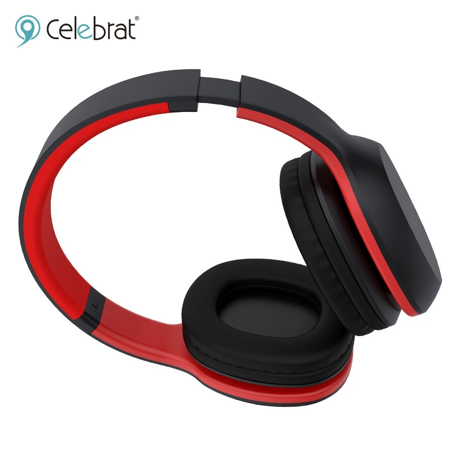 Беспроводные наушники Celebrat A18 красный купить