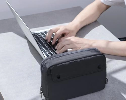 Baseus Track Series Extra Digital Device Storage (Black) organayzeri onlayn