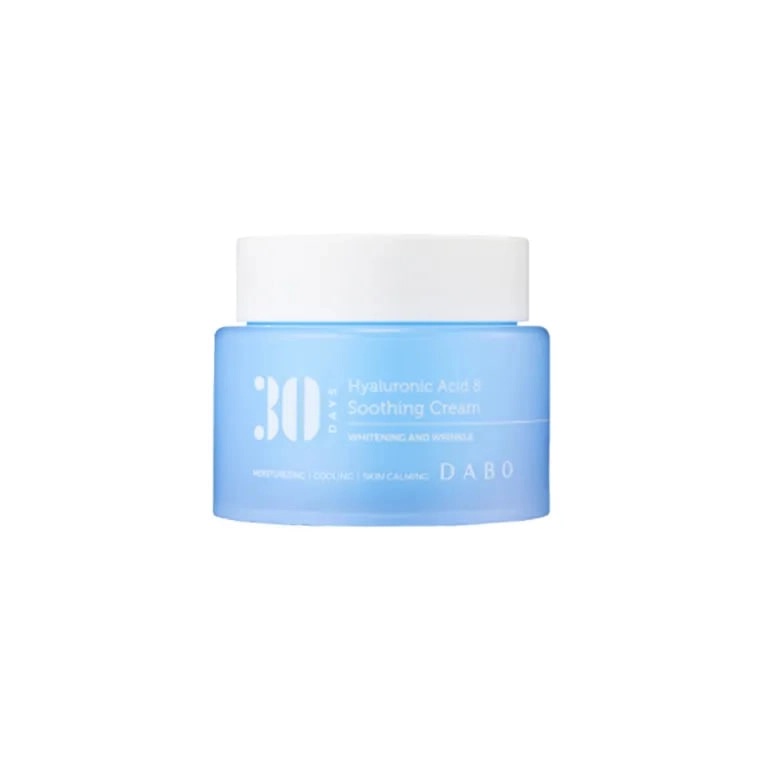 Dabo Cream 30 Days Hyaluronic Acid 8 Soothing 100 ml.- yuz uchun krem arzon